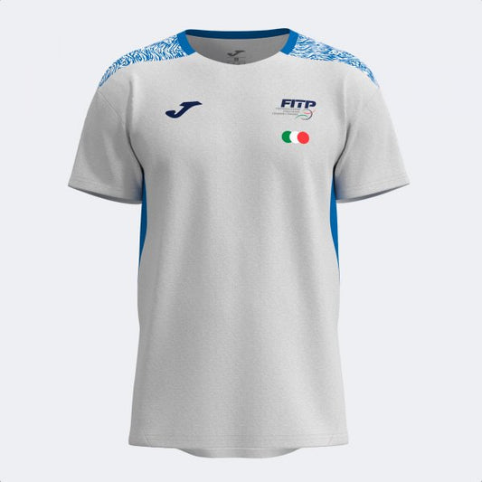 JOMA - Maglia a manica corta 2ª divisa Federazione Italiana Tennis E Padel UOMO SW10603D0101