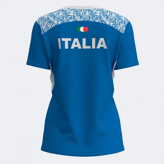 JOMA - T-SHIRT MANICA CORTA DONNA 2ª FED. ITALIA TENNIS E PADEL