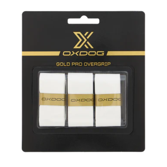 Oxdog - Overgrip Gold Pro 3 Pack White