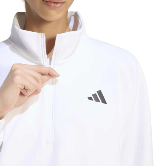 Adidas Cover Up Half Zip - white