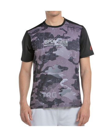 BULLPADEL - Tshirt ESGOS NERO