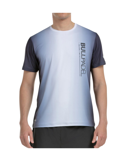 BULLPADEL - T-SHIRT  MUROS GRIGIO PERLA