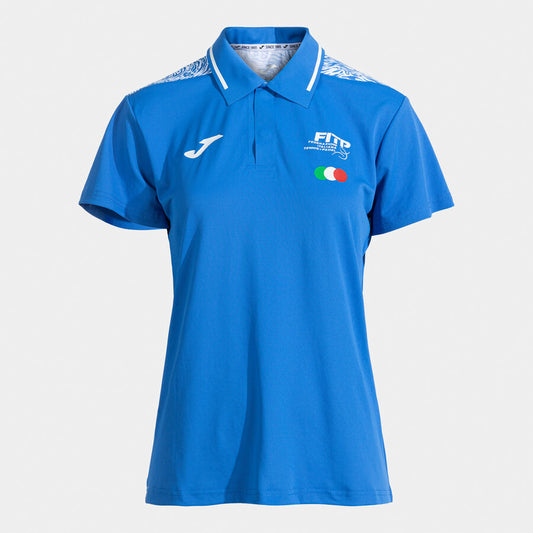 JOMA - Polo manica corta 2ª divisa Federazione Italiana Tennis E Padel donna 26/27 SW90701D0102