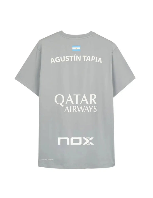 NOX - MAGLIETTA SPONSOR AT10 GREY A. TAPIA