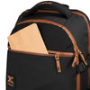 NOX - Zaino LUXURY OPEN SERIES nero/marrone