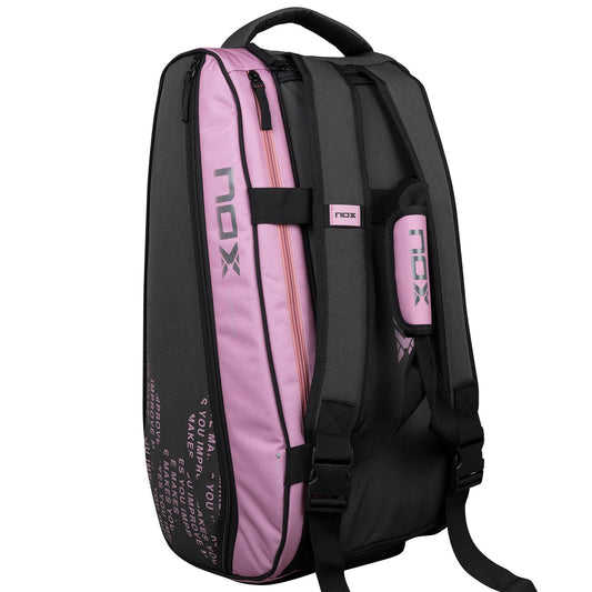 NOX - Portaracchette STREET SERIES grigio/rosa
