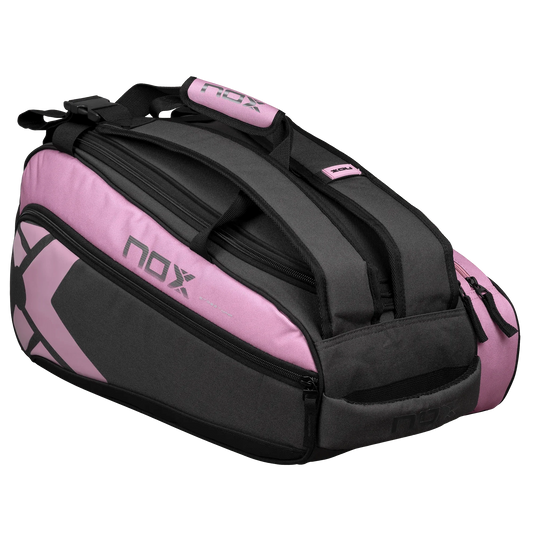 NOX - Portaracchette STREET SERIES grigio/rosa